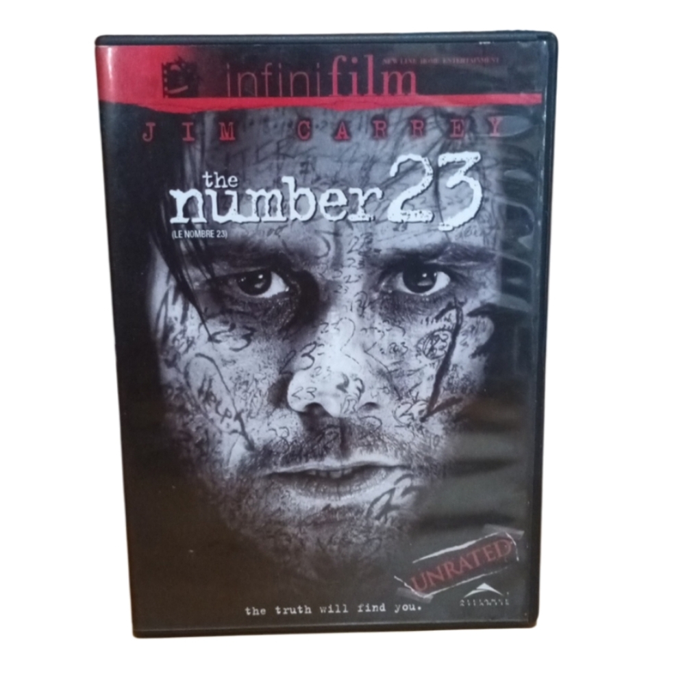 the number 23 infini film DVD Jim Carrrey